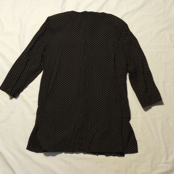 Vintage Whirlaway Frocks Black Polka Dot Button Up - Picture 2 of 11